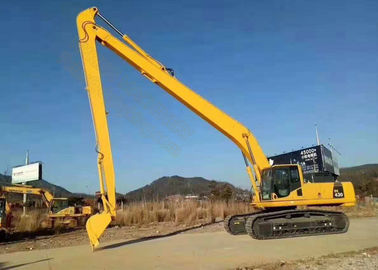Color amarillo Q345B Q690D de Boom Stick Max Reach Cut Depth el 16m del excavador de KOMATSU