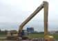 CAT320C el 18m alcanzan de largo los auges del excavador para el trabajo de dragado/el río de dragado