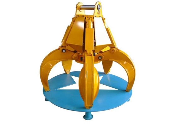 Excavadora giratoria de cáscara de naranja, cubo de agarre con cilindro hidráulico de alto rendimiento de 5pcs