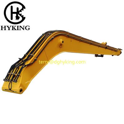 Excavadora Boom y brazo de largo alcance con material Q345B Boom de 32 m de largo y costura cónica de 45 grados para dragado en puerto