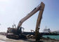 Brazo de extensión del excavador de 20 metros 3400 milímetros del doblez de la altura de propósito de dragado resistente del trabajo