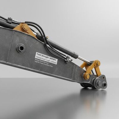 Fuerza de rendimiento 345MPa Brazo del arco de la excavadora longitud del arco media 2300mm estructura de acero robusta ideal para tareas de excavación pesadas